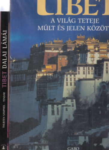 Maria Antonia Sironi Diemberger - 2 db. tibeti témájú album (Tibet - a világ teteje múlt és jelen között + Tibet - Dalai Láma)