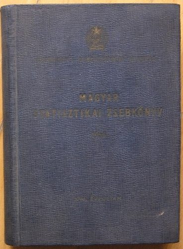 Magyar Statisztikai Zsebkönyv - 1956