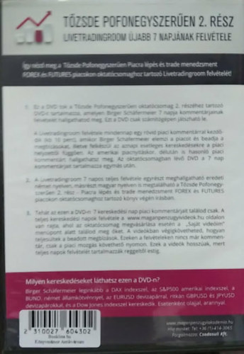 Birger Schäfermeier - Tőzsde pofonegyszerűen 2. rész DVD