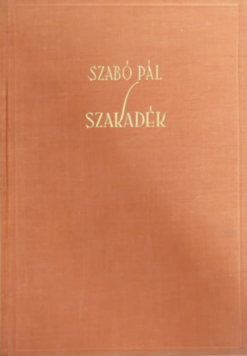 Szab� P�l - Szakad�k