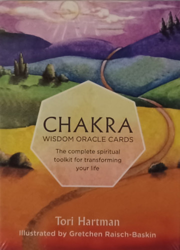 Gretchen Raisch-Baskin Tori Hartman - Chakra Wisdom Oracle Cards  - 49 lapos jskrtya + Rszletes hasznlati tmutat