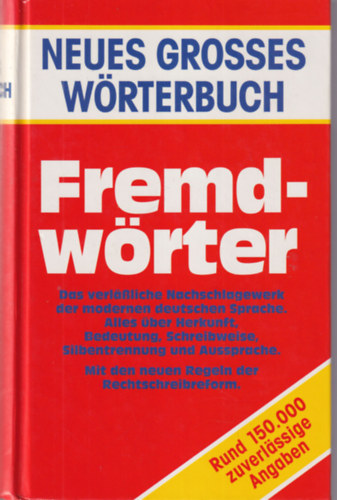 Fremdwrter - Neues grosses  wrterbuch