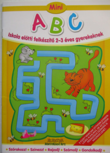 Mini ABC - Iskola előtti felkészítő 2-3 éves gyerekeknek