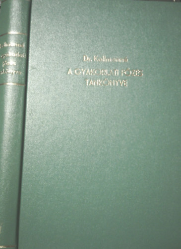 Kollmann� Lemh�nyi D�vid Andrea - A gyakorlati f�z�s tank�nyve  - sz�z eb�d keret�ben