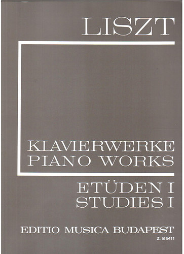 Liszt - Klavierwerke- Piano Works-Etüden I.-Studies I.