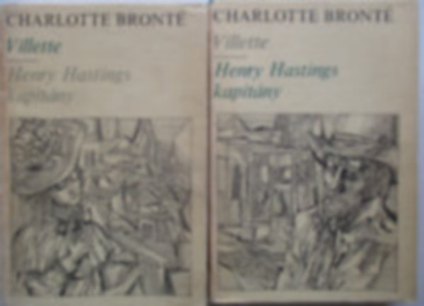 Charlotte Bronte - 2 db Charlotte Bronte regny: Villette + Jane Eyre