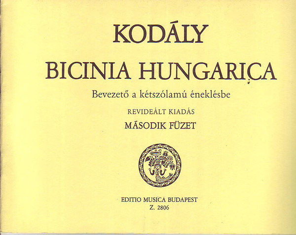 Kodly Zoltn - Bicinia Hungarica - Bevezet a ktszlam neklsbe II.
