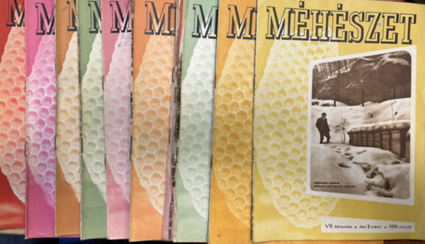 �r�si P�l Zolt�n  (szerk.) - M�h�szet 1959. �vfolyam 1-12. sz�m (6. sz�m hi�nyzik)