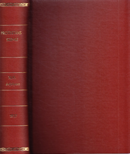 Protestáns Szemle XLVI. évfolyam, 1937