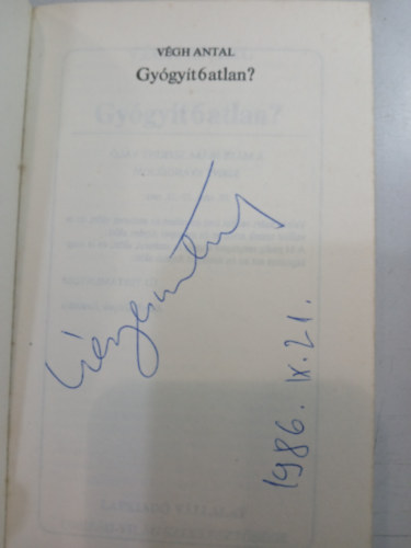 V�gh Antal - Gy�gy�t6atlan?