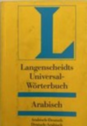 Langenscheidt Universal-Wörterbuch Arabisch