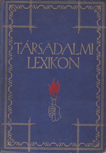 Madzsar Jzsef  (szerk.) - Trsadalmi lexikon