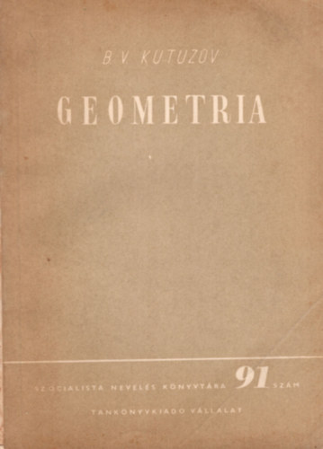 B. V. Kutuzov - Geometria