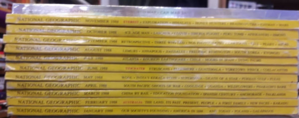 Wilbur E. Garrett - National Geographic: 1988. Vol. 173, No. 1,2,3,4,5,6, Vol. 174, No. 1,2,3,4,5.