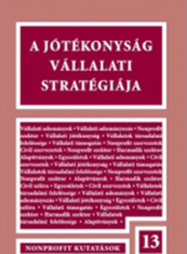 Kuti va  (szerk.) - A "jtkonysg" vllalati stratgija - Vllalati adomnyozs Magyarorszgon - Tanulmnyok