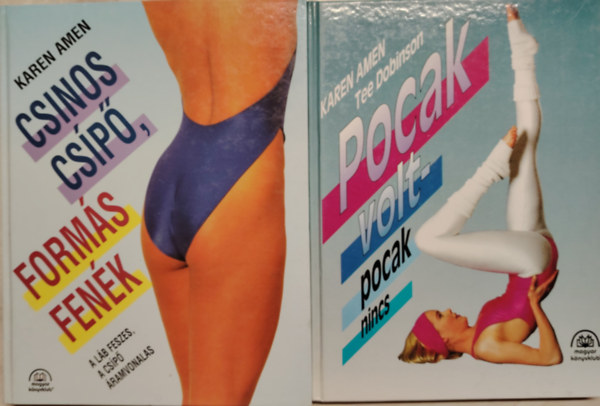 Karen Amen; Tee Dobinson - 2 db kny- (1)Pocak volt-pocak nincs; (2) Csinos csp, forms fenk