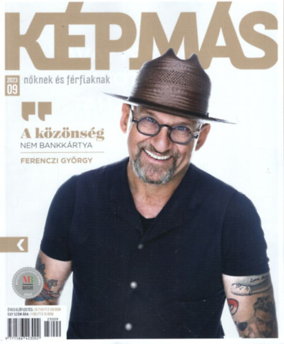 Szám Kati  (szerk.) - 5 db Képmás 2023/9, 10, 12, 2024/1, 6. számok