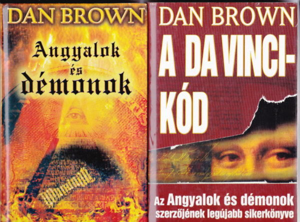 Dan Brown - Angyalok s dmonok + A Da Vinci-kd ( 2 ktet )