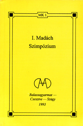 Andor Csaba  (szerk.) - I. Madch szimpzium
