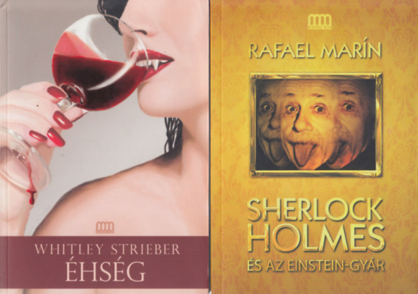 Rafael Marn Whitley Strieber - hsg + Sherlock Holmes s az Einstein-gyr (kt m)