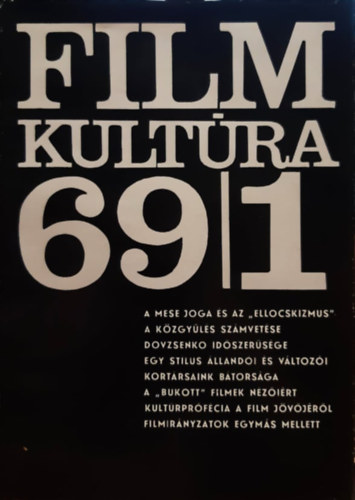 Filmkultra 69 teljes vfolyam (1-6)