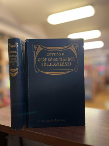 Etvs Kroly - Grf Krolyi Gbor fljegyzsei I-II.