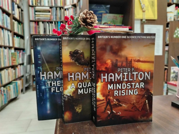 Peter F Hamilton - Greg Mandel sorozat 1-3.Mindstar Risin+A Quantum Murder+The Nano Flowe