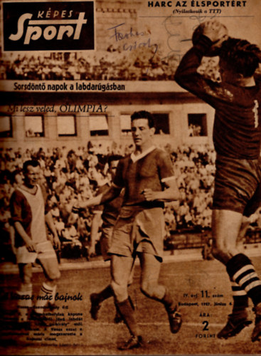 Kutas Istv�n - K�pes Sport 1956. �vf. 43. sz, 1957. �vf. 3., 5., sz. �s  10-41. sz�mok