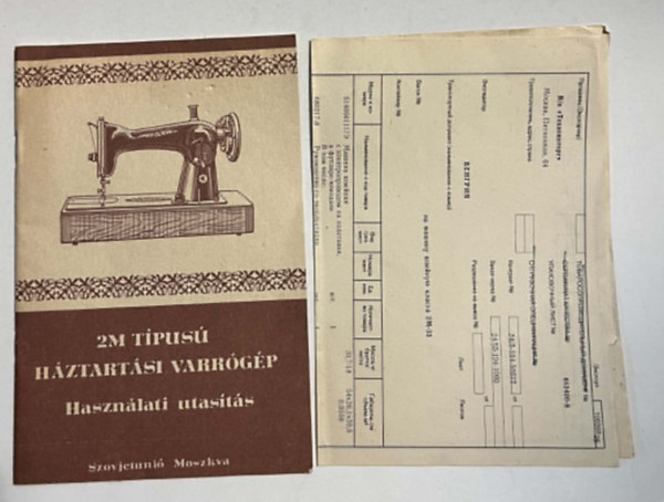 2M t�pus� h�ztart�si varr�g�p haszn�lati utas�t�s