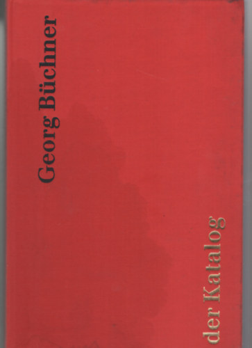 Georg B�chner - Der Katalog