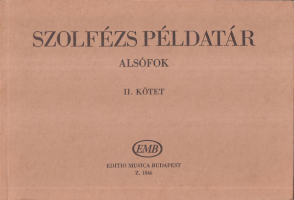 J. Irsai Vera  (szerk.) - Szolf�zs p�ldat�r - Als�fok II. k�tet