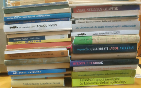 40 db angol nyelvk�nyv (R�szletek a term�klapon!)