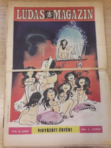 rkus Jzsef fszerk. - Ludas Magazin 1978/1-12 (teljes vfolyam, lapszmonknt + vknyv + "Nyri rmk" klnszm)