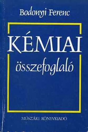 Bodonyi Ferenc - K�miai �sszefoglal�
