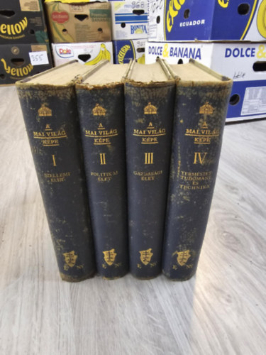 Kornis Gyula ; Heged�s Lor�nt; Schimanek Emil (Szerk); Gratz Guszt�v dr. (szerk.) - A mai vil�g k�pe I-IV.