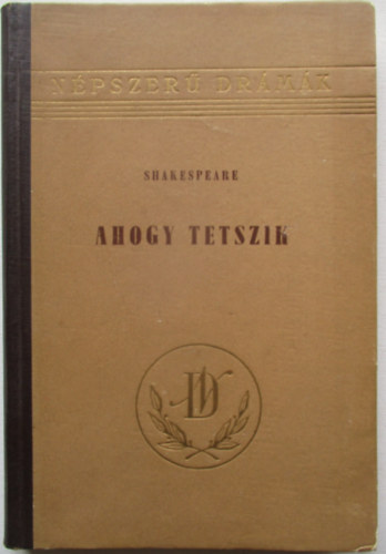 William Shakespeare - Ahogy tetszik