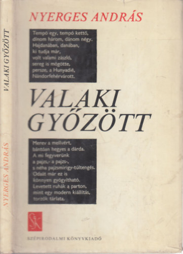 Nyerges András - Valaki győzött (dedikált)