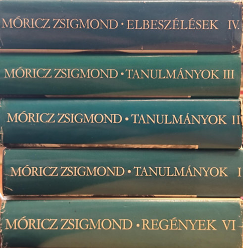 Móricz Zsigmond - Tanulmányok I-III. + Elbeszélések IV. + Regények VI.