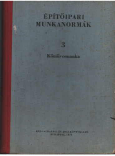 ptipari munkanormk- 3 Kmvesmunka