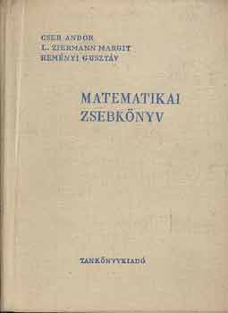 Cser-Ziermann-Reményi - Matematikai zsebkönyv