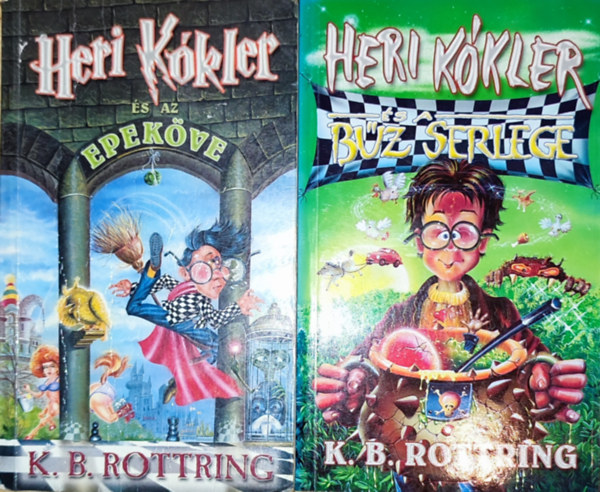 K. B. Rottring - 2db knyv a Heri Kkler sorozatbl - K. B. Rottring-Heri Kkler s a Bz Serlege; Heri Kkler s az epekve