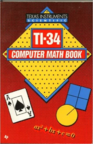 Texas Instruments - TI-34 Computer Math Book