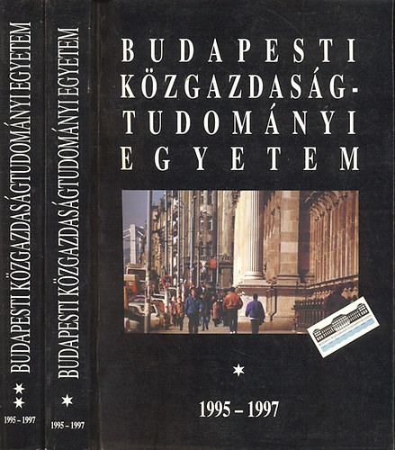 Budapesti Közgazdaságtudományi Egyetem 1995-1997 I-II.