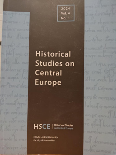 Simon J. Milton - Historical Studies on Central Europe 2024 Vol. 4, No. 1