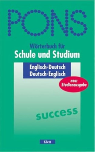 PONS Wrterbuch fr Schule und Studium Englisch