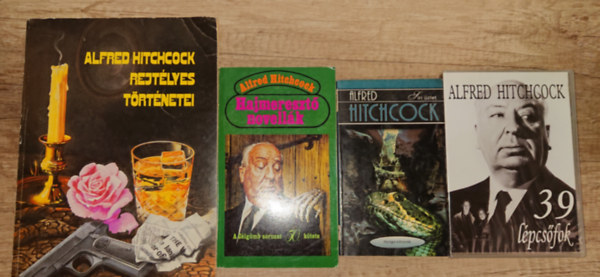 Alfred Hitchcock - 3 k�tet Alfred Hitchcockt�l aj�nd�k DVD-vel: Alfred Hitchcock rejt�lyes t�rt�netei, Hajmeresszt� novell�k, S�ri �zenet + 39 l�pcs�fok (DVD)