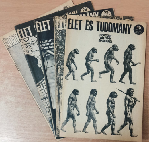 Feny Bla  (Szerk.) - let s Tudomny 1971-es vfolyam XXVI. 5 db. szrvnyszm (21, 28, 29, 37, 45. szm)