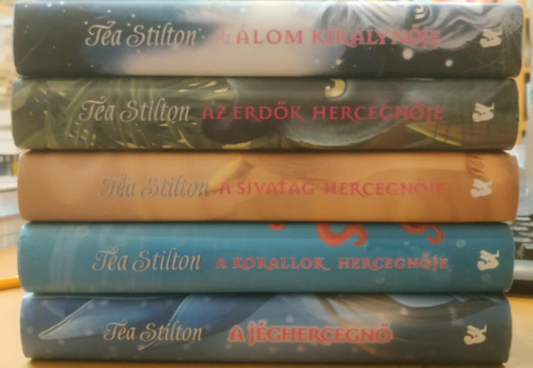 Ta Stilton - 5 db A Fantzia Birodalmnak hercegni: A jghercegn, A korallok hercegnje, A sivatag hercegnje, Az erdk hercegnje, Az lom kirlynje