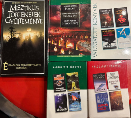 Reader's Digest 5 db könyv
