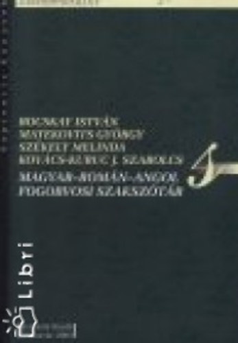 Bocskay Istv�n - Magyar-rom�n-angol fogorvosi szaksz�t�r